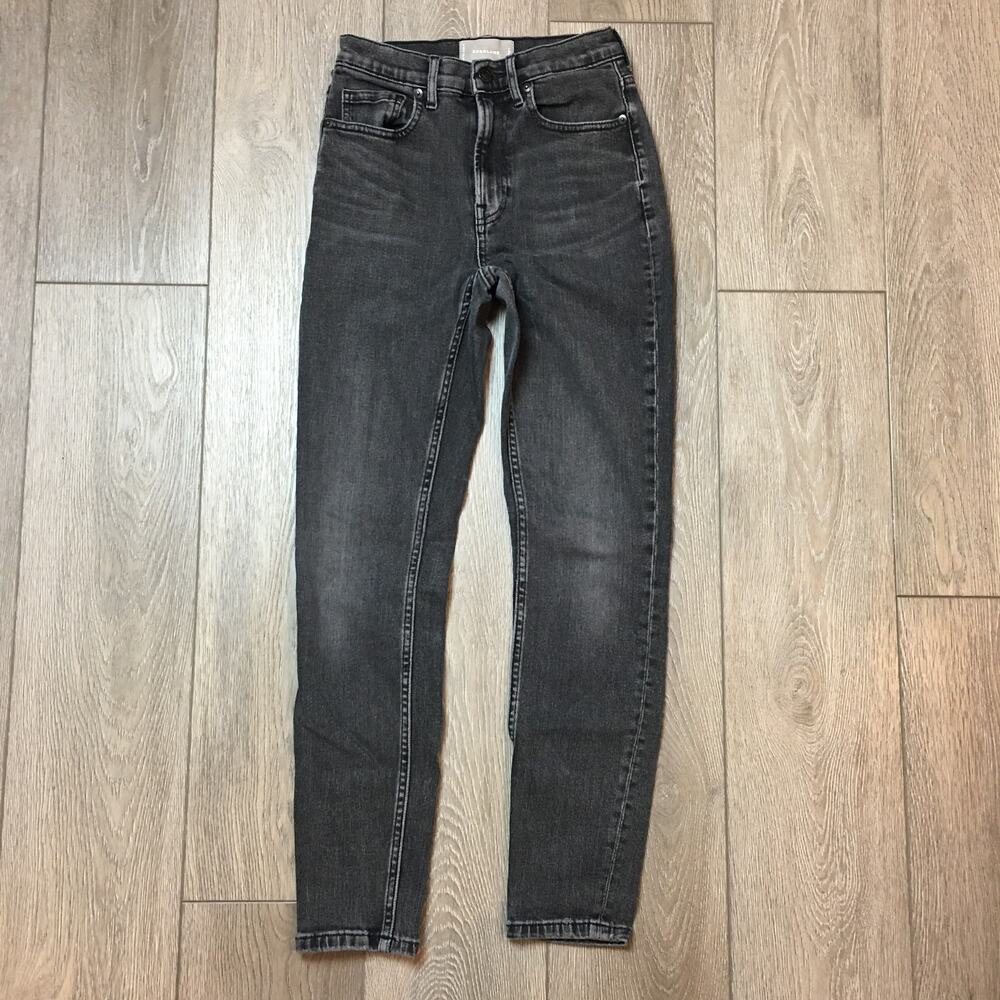 Everlane black High‎ Rise SKinny  jeans 26 Regular